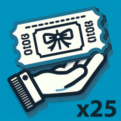 Pack 25 participaciones